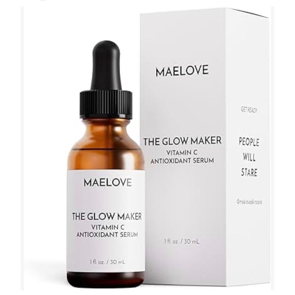 Maelove The Glow Maker Vitamin C Antioxidant Serum 1oz 30ml New in Box